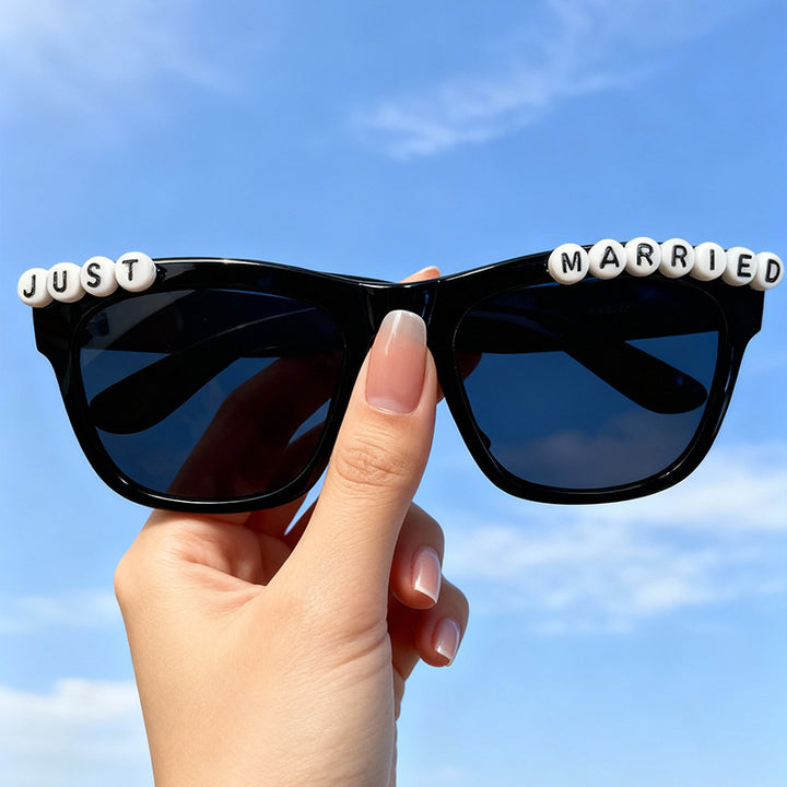Fashionable Wedding-Themed Sunglasses Bowlift