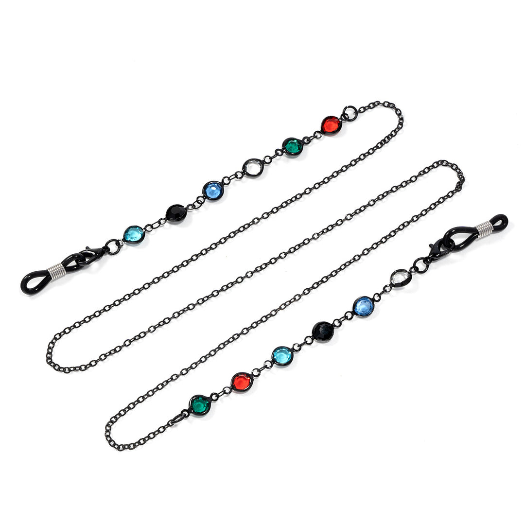 Decorative Crystal Eyewear Chain Bowlift