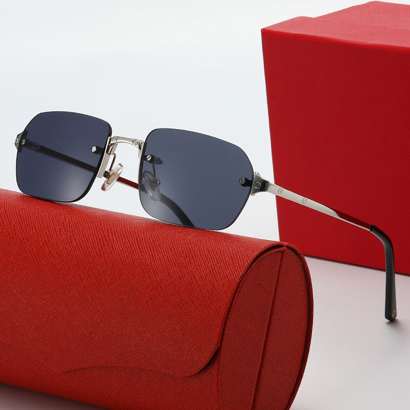 Ladies elegant fashionable sunglasses with high-quality metal frame Bowlift