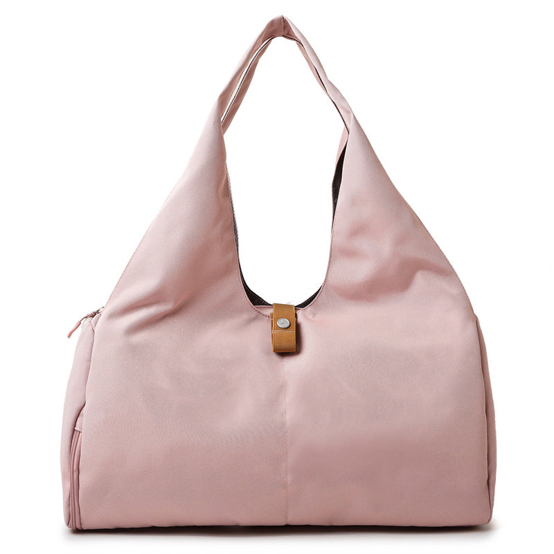 Comfortable tote bag with innovative shape and adjustable carrying handle Bowlift