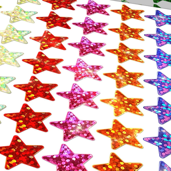 Glitter Star Decorative Sticker Set Bowlift