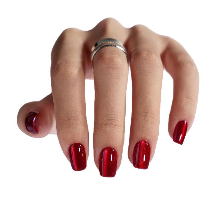 Glossy Gel Press-On Nail Set Bowlift