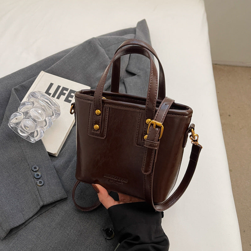 Elegant Structured Mini Handbag Bowlift