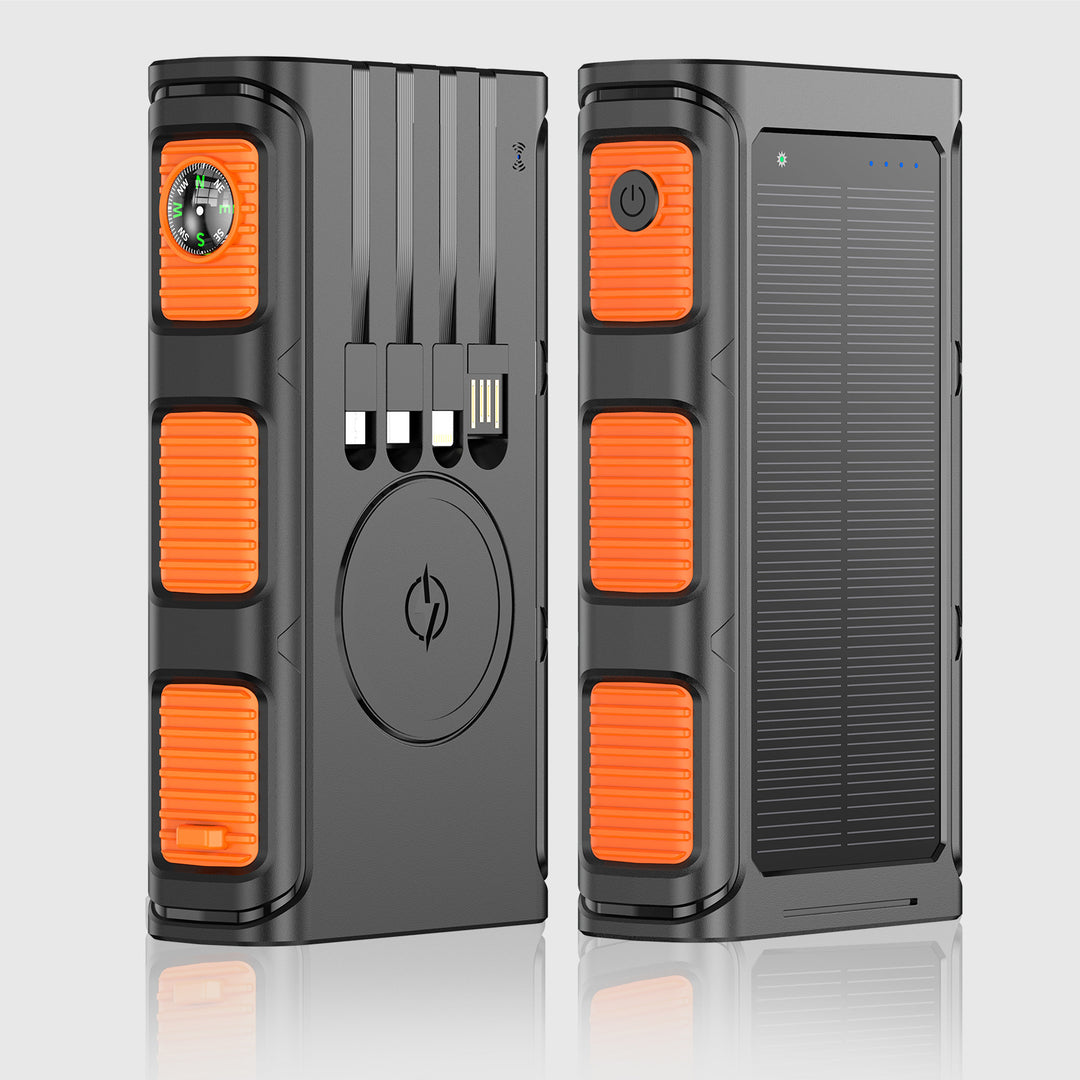 Power bank with solar charging Bowlift