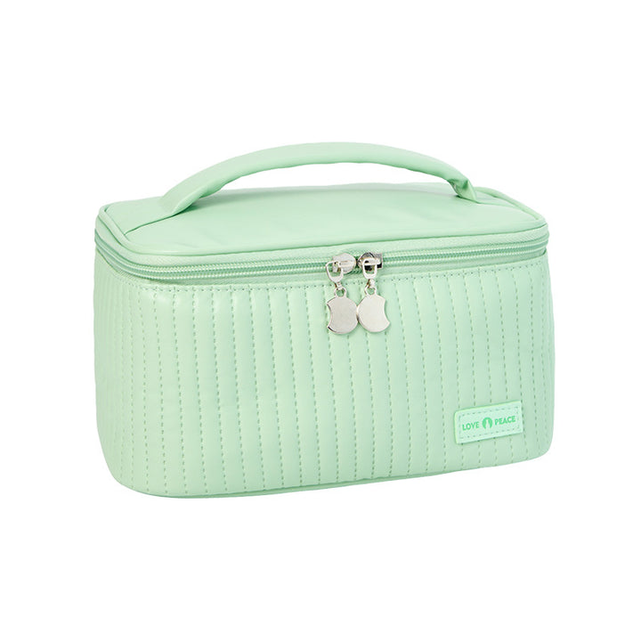 Textured Travel Cosmetic Case Bowlift