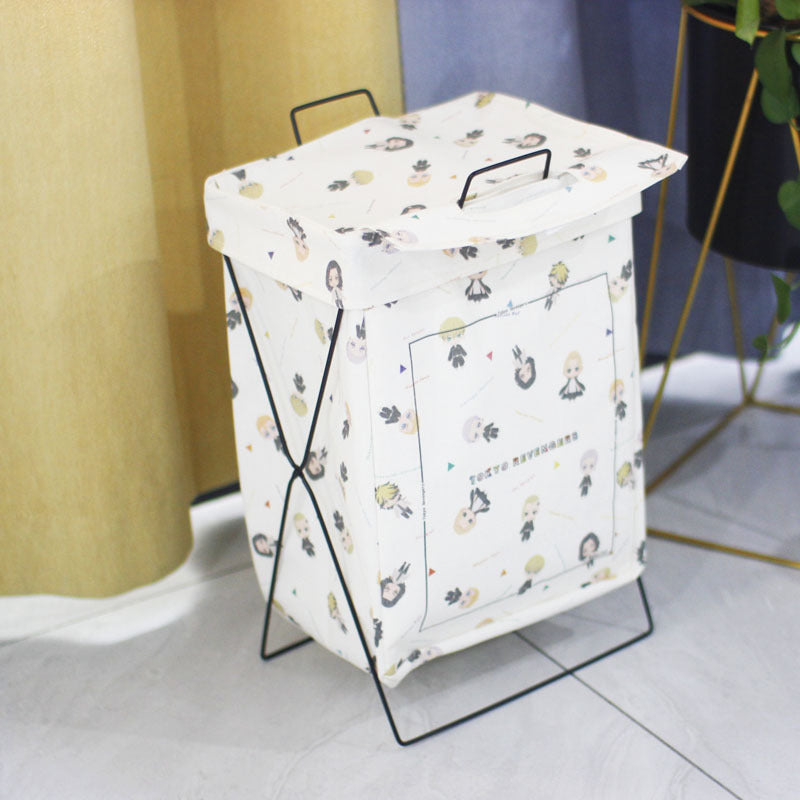 Decorative laundry basket with inspiring quotes Bowlift