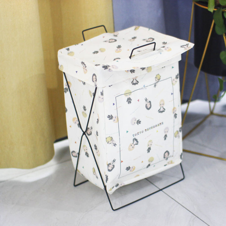 Decorative laundry basket with inspiring quotes Bowlift