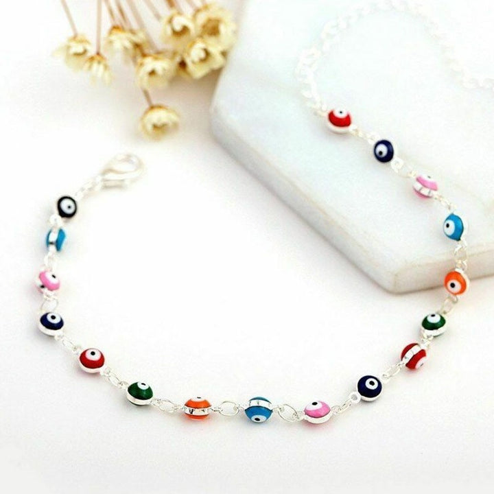 Decorative Eye Charm Anklet Bowlift