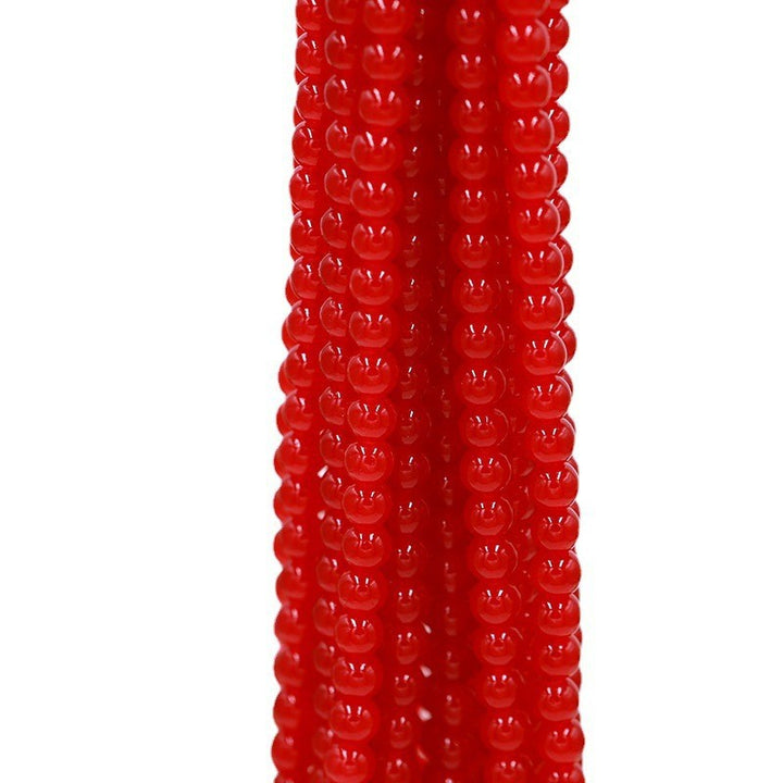 Decorative Glass Bead Necklace Bowlift