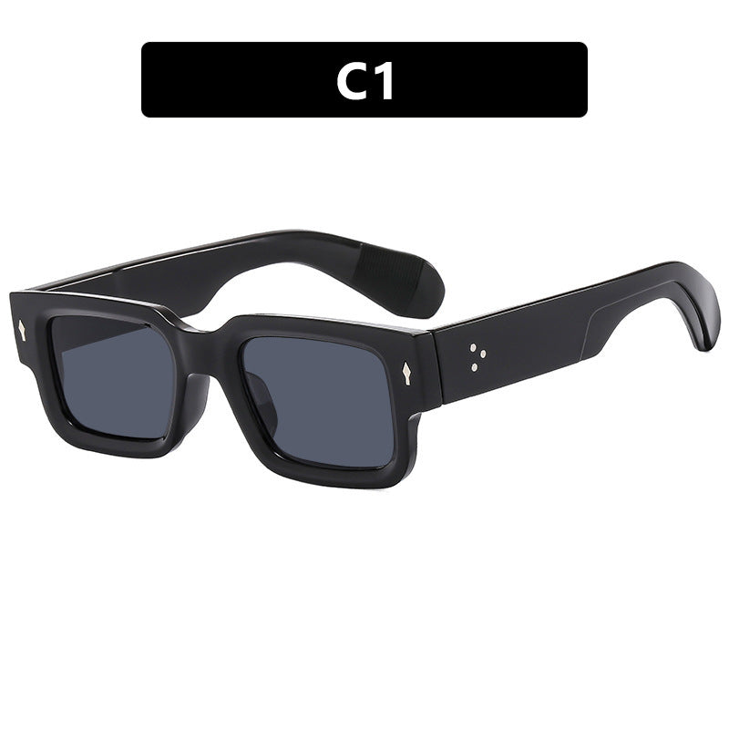 Women's fashionable square sunglasses with sturdy frame and comfortable fit Bowlift