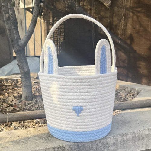 Women cute storage basket with bunny ears Bowlift
