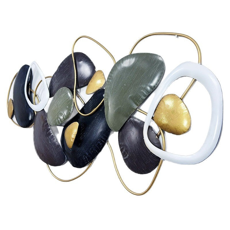 Abstract Metal Wall Sculpture Bowlift