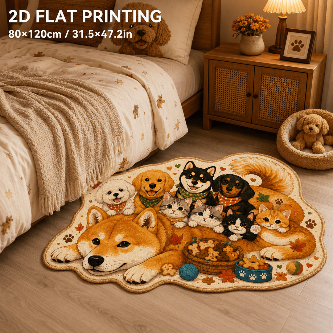 Cute Animal Theme Carpet