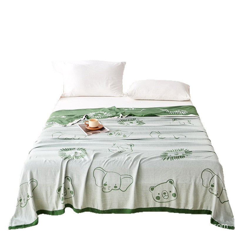 Women's bedspread with cute giraffe motif Bowlift