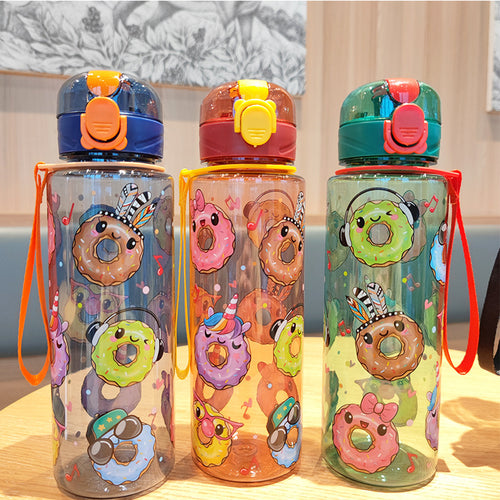 Ladies funny drinking bottle with motif print Bowlift