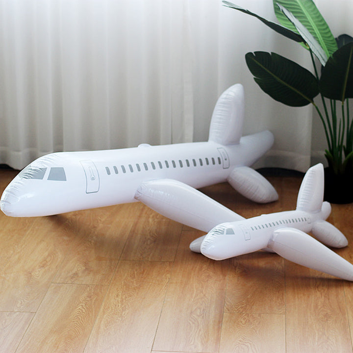 Women Inflatable Airplane Toy Bowlift