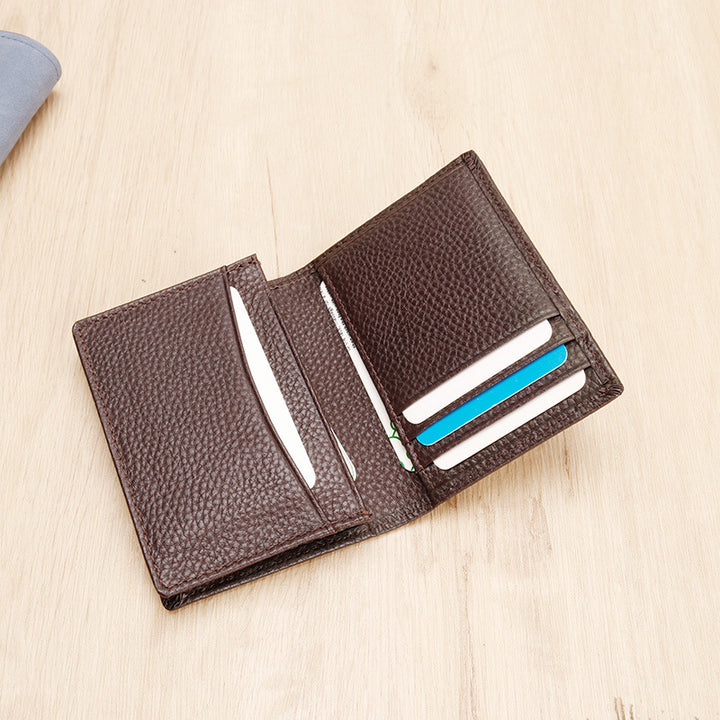 RFID-Blocking Leather Card Case Bowlift