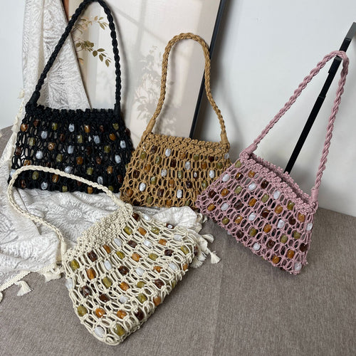 Hand-knotted fashion bag Bowlift