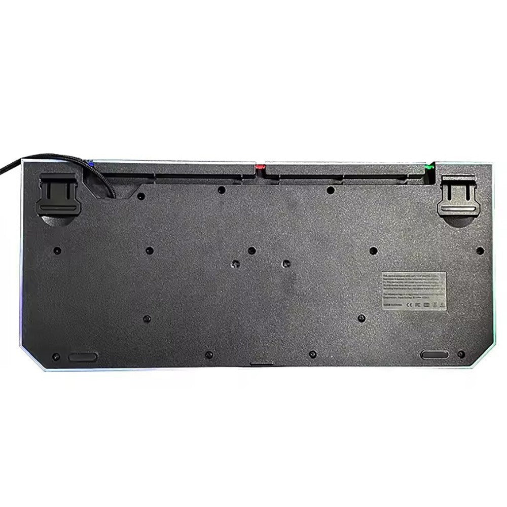 Gaming keyboard with ergonomic design and rgb lighting Bowlift