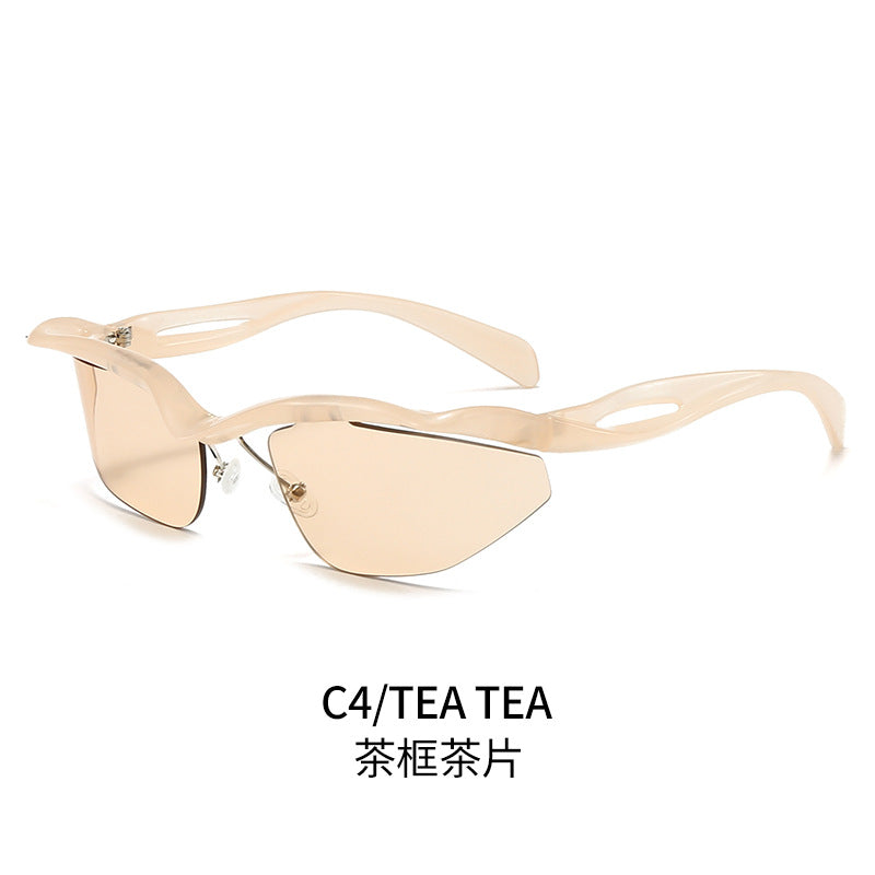 Women's sporty sunglasses with aerodynamic frame Bowlift 1780028486