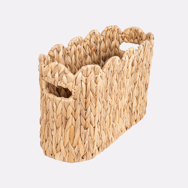 Handwoven Natural Fiber Storage Organizer Bowlift