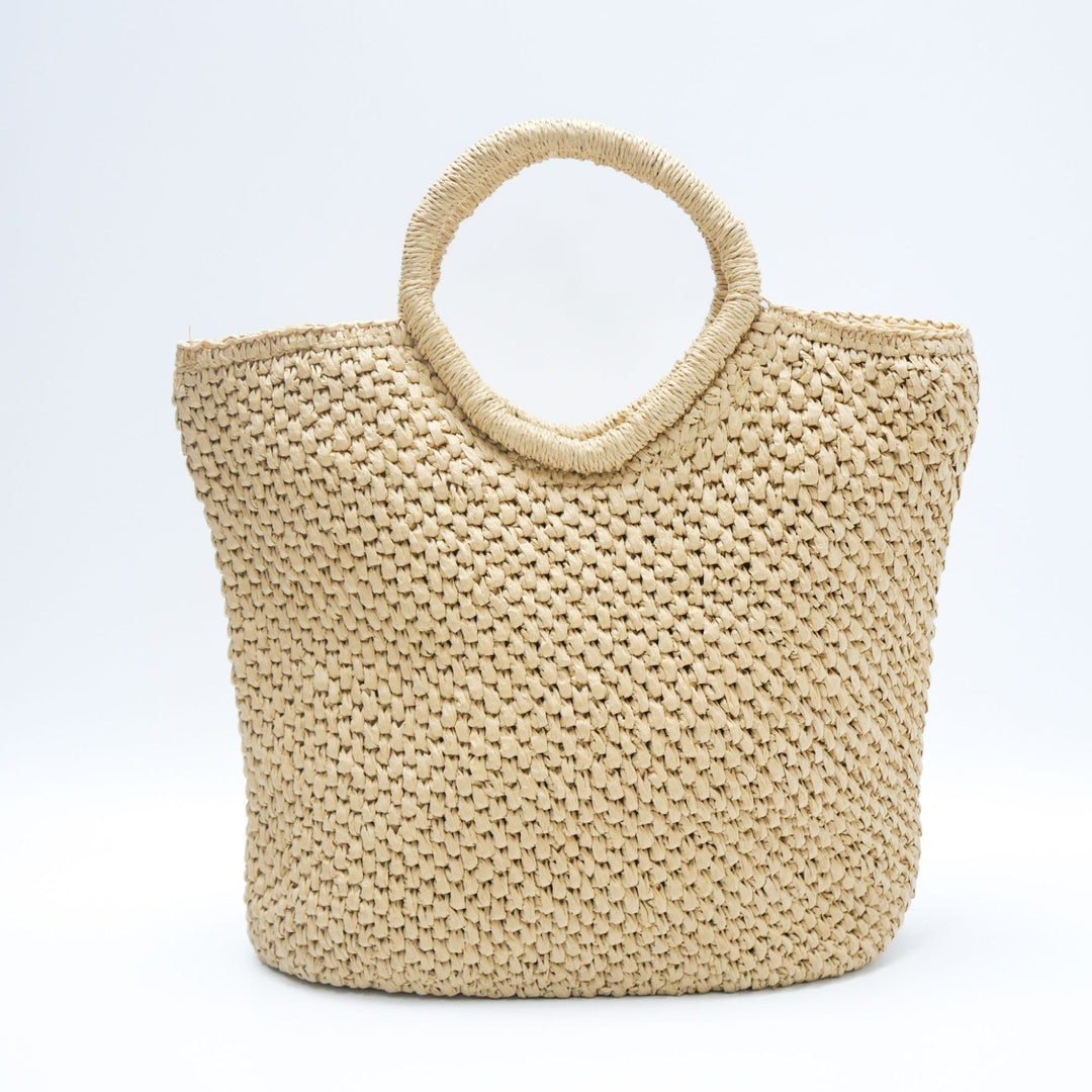 Handmade straw bag Bowlift