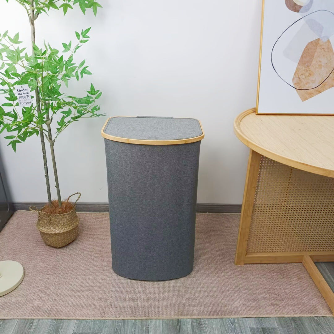 Modern laundry basket with removable lid Bowlift