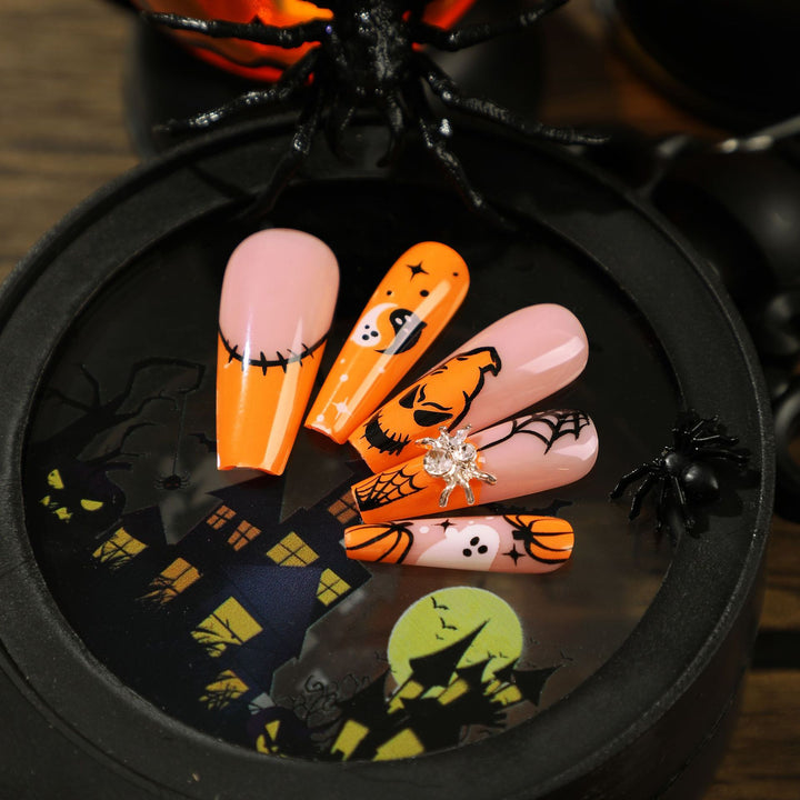 Artificial Halloween Nail Art Bowlift