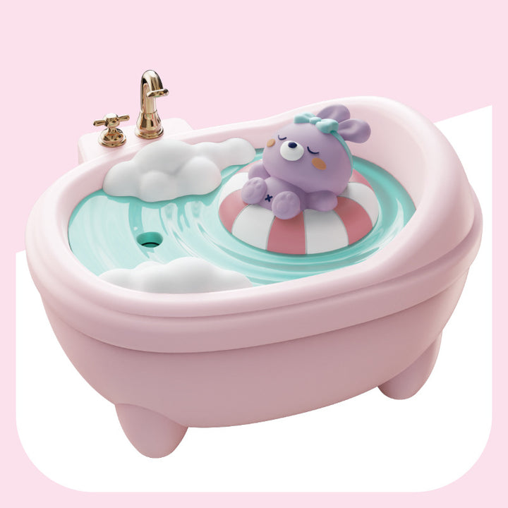 Cute Bath Time Playset Bowlift