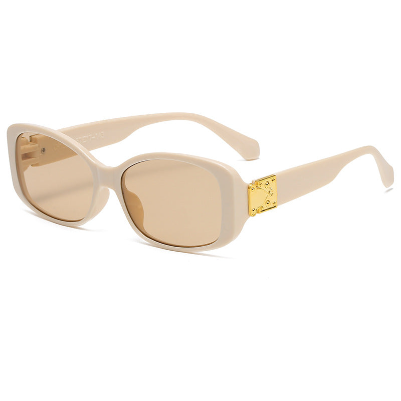 Women's oversized sunglasses with luxurious frame and UV protection Bowlift