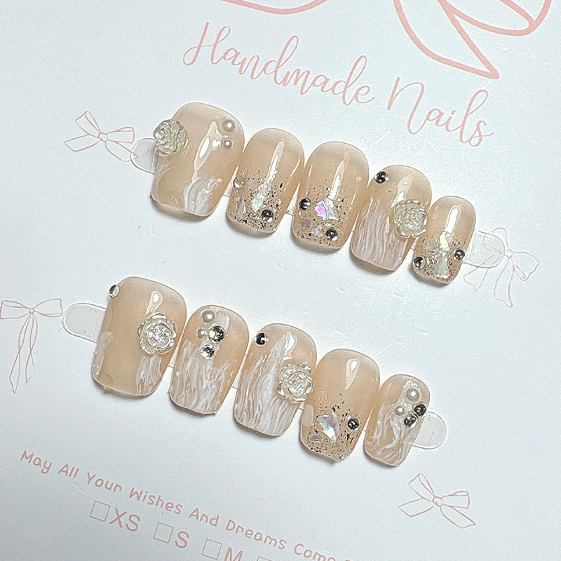 Customizable Press-On Nail Set Bowlift