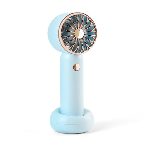 Ladies Portable Hand Fan with Powerful Battery and Stylish Design Bowlift