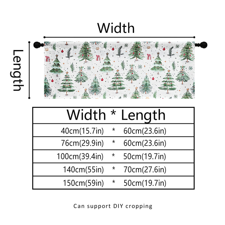 Festive Holiday Window Treatment