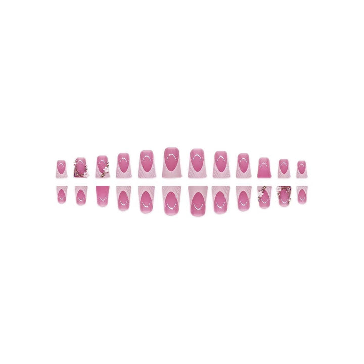 Decorative Acrylic Nail Set Bowlift