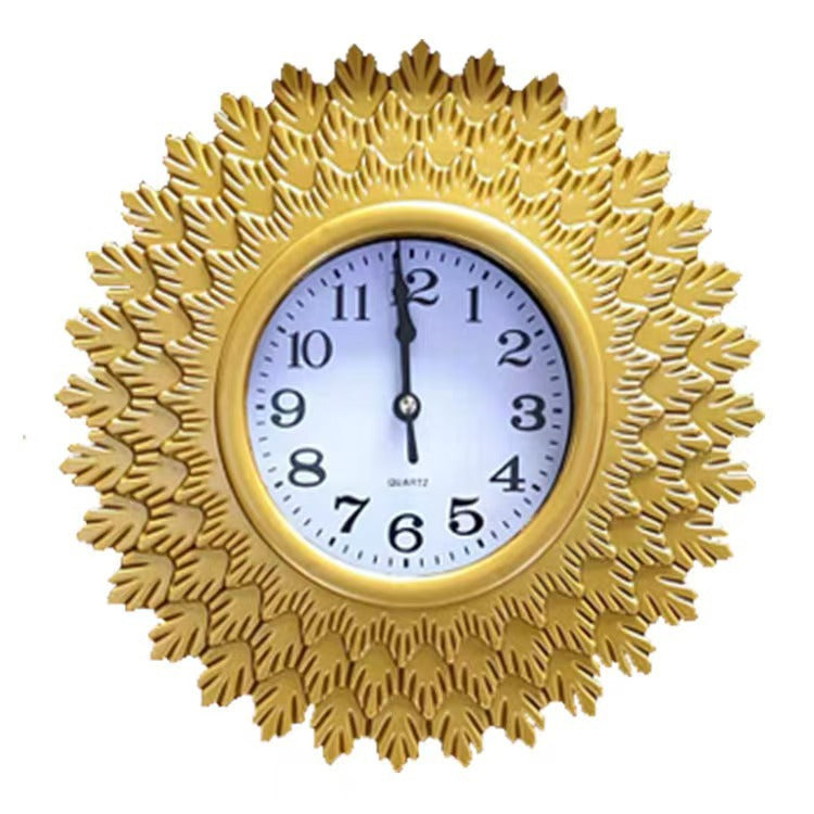 Elegant Wall Clock with Artistic Design Bowlift