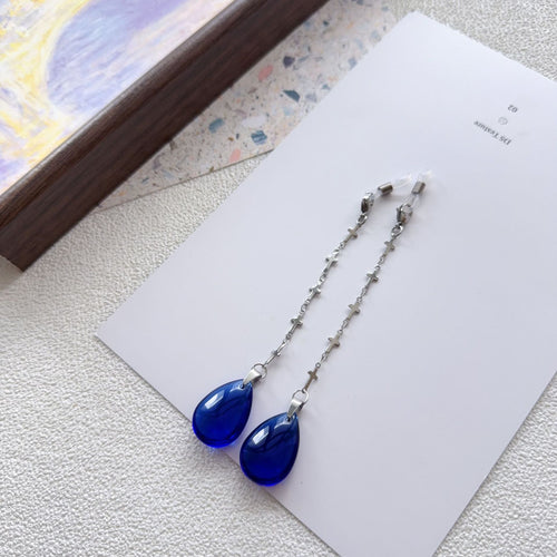 Elegant Drop Earrings with Chain Detail Bowlift