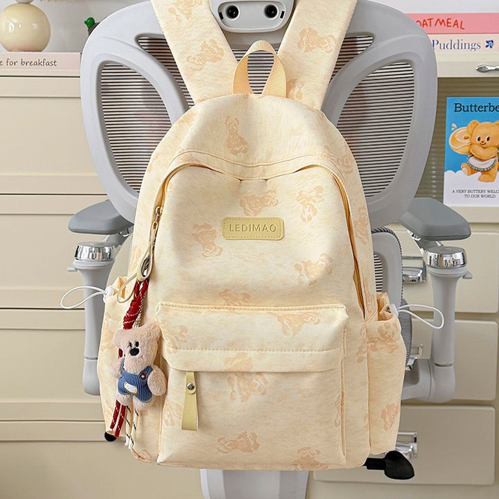 Adorable Floral Patterned Backpack