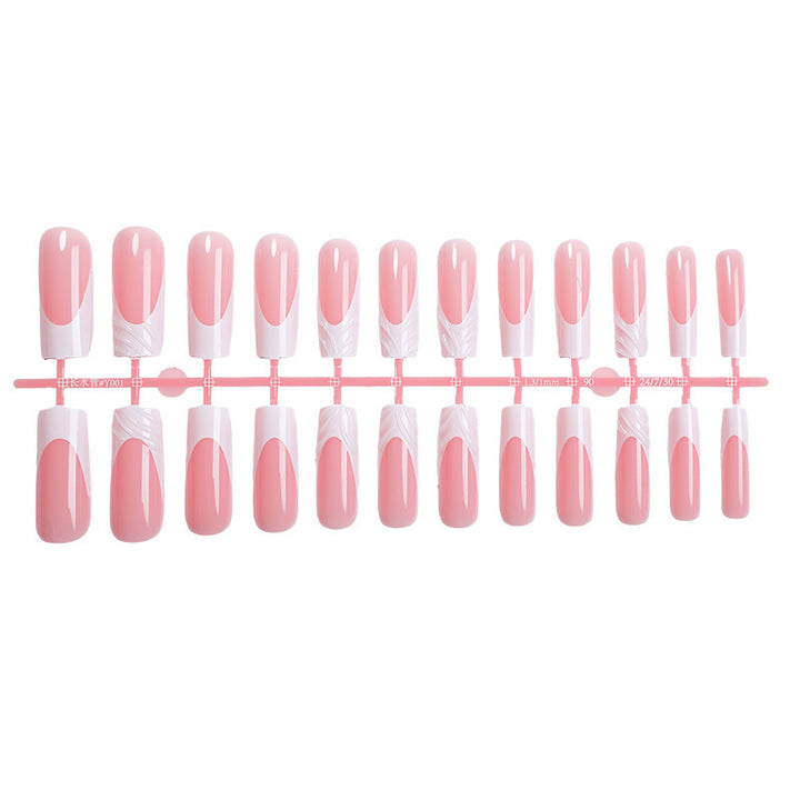 Elegant Acrylic Press-On Nail Art Set Bowlift