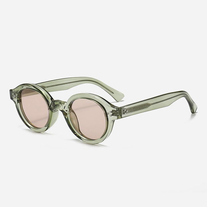 Women's Fashion Round Sunglasses with Stylish Accents Bowlift