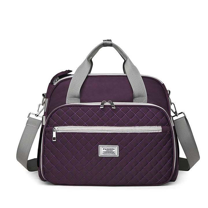 Quilted Travel Duffel Bag Bowlift