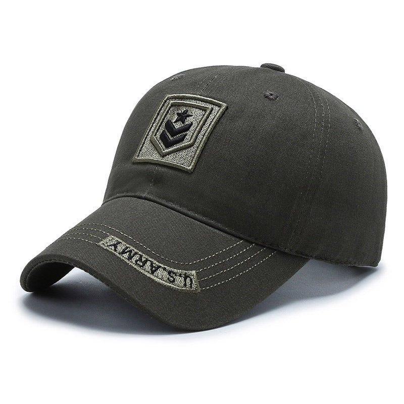 Men's Fashion Cotton Baseball Cap Bowlift