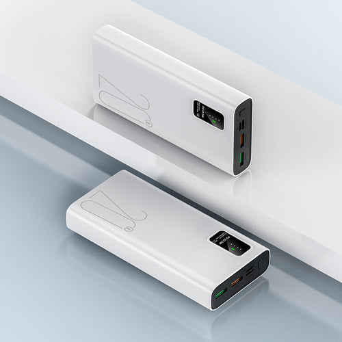 Power bank with intelligent charging concept and digital capacity display Bowlift