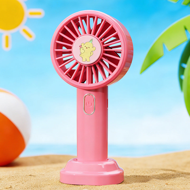Women's Portable Handheld Fan with Ergonomic Design Bowlift