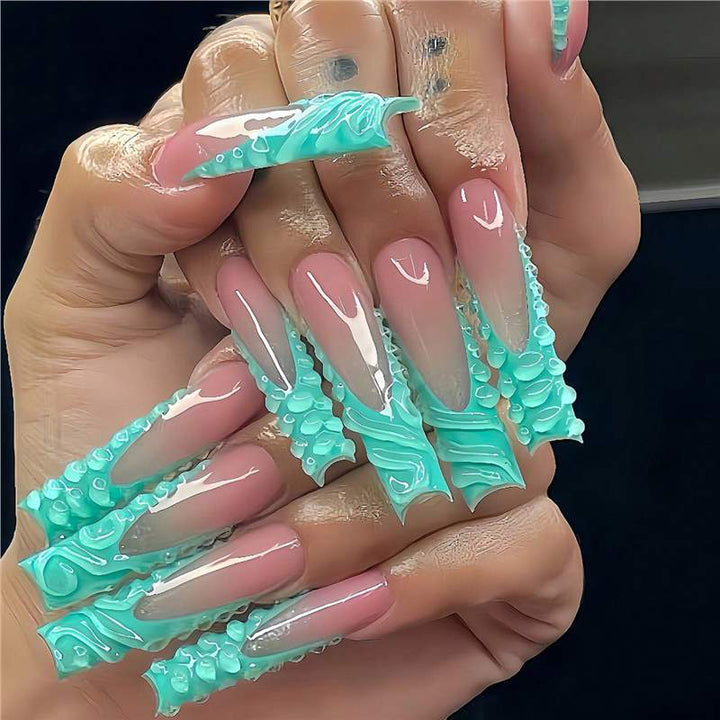 Acrylic Nail Art Bowlift
