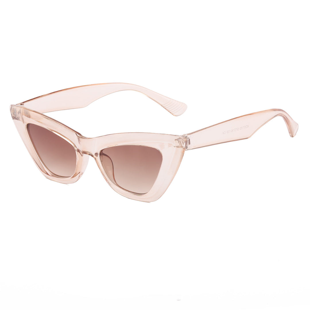 Ladies Cat-Eye Sunglasses with trendy Animal Print Bowlift