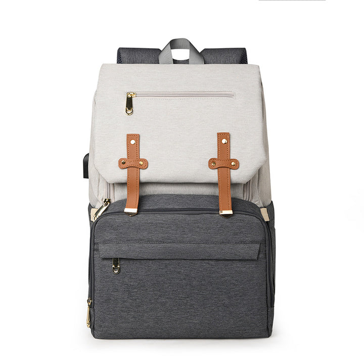 Functional Dual-Compartment Backpack Bowlift