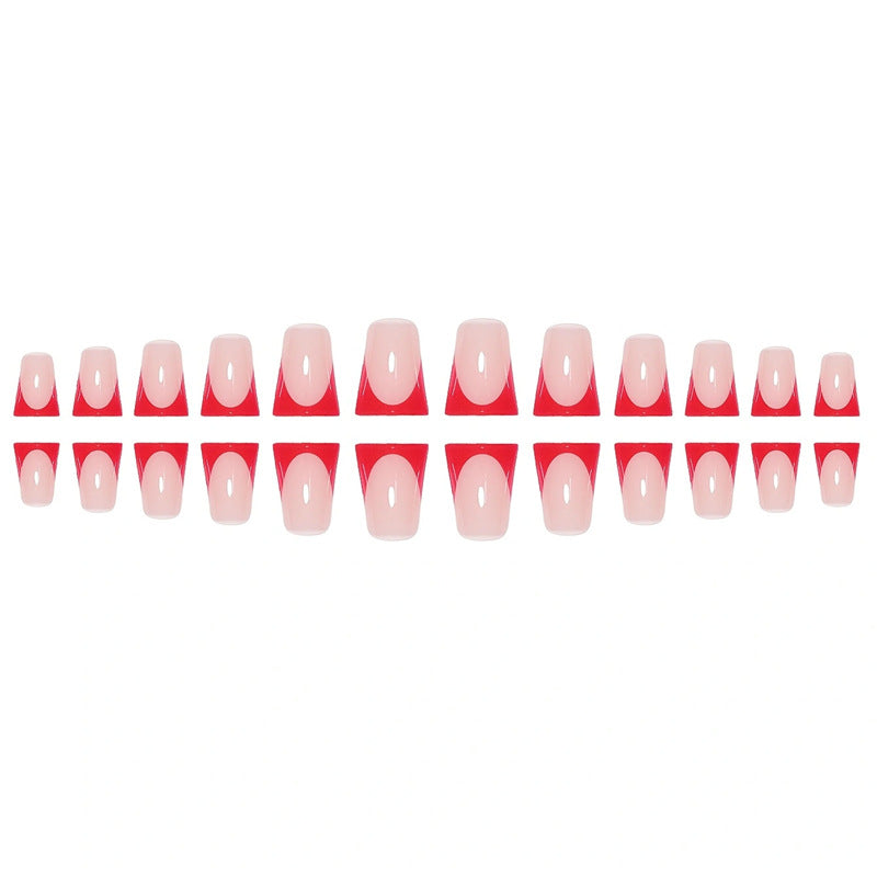 Artistic Square Press-On Nails Bowlift