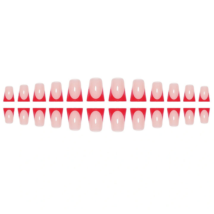 Artistic Square Press-On Nails Bowlift