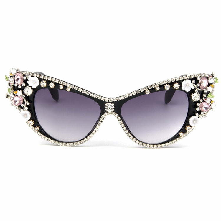 Women's designer sunglasses with sparkling crystal embellishments Bowlift
