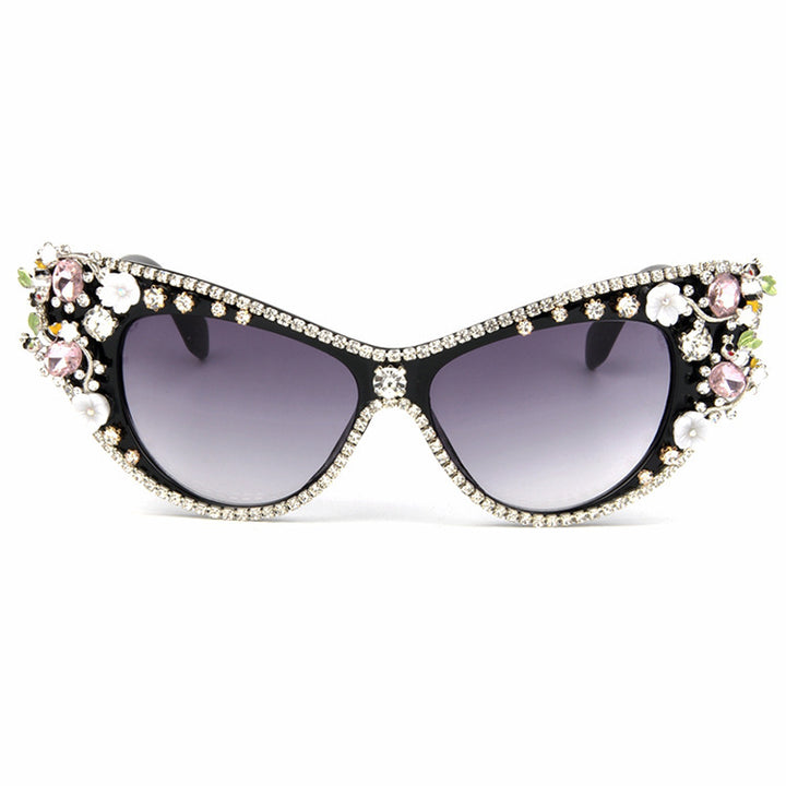 Women's designer sunglasses with sparkling crystal embellishments Bowlift